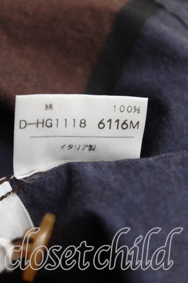 画像5: ヴィヴィアンウエストウッド MAN 中古 / ストライプシャツ III(メンズL相当） 茶ｘ紺  H-25-12-07-012-bl-OD-ZH (5)