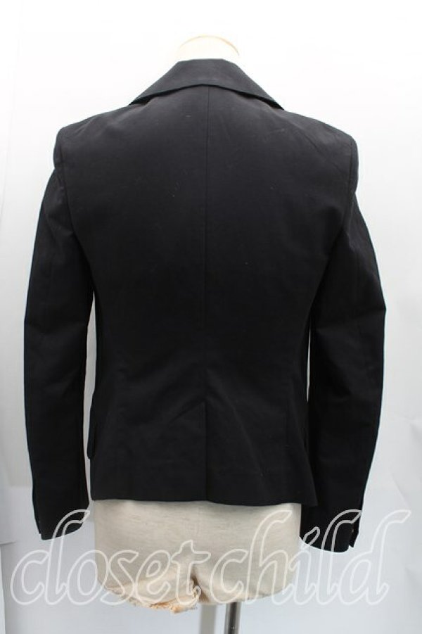 画像2: ヴィヴィアンウエストウッド MAN 中古 / リネンジャケット 44(メンズS相当) 黒  H-25-12-07-002-jc-IN-ZH (2)