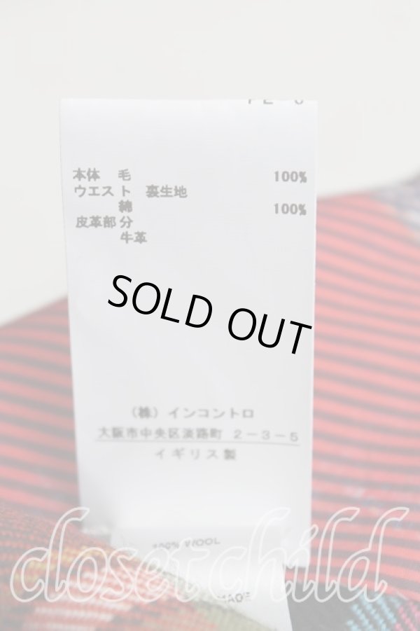 画像7: Worlds End 中古 / ブルースオブキンナードキルトスカート II(9号相当） マルチ  H-25-12-07-015-sk-OD-ZH (7)