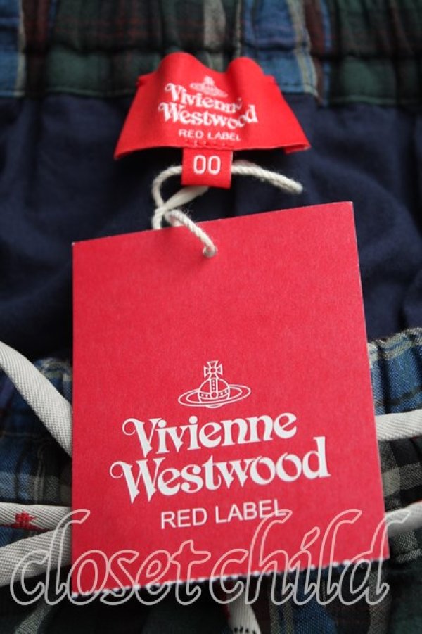 画像3: ヴィヴィアンウエストウッド 中古 / タータンチェックスカート 00(ワンサイズ) 緑  H-25-12-07-017-sk-IN-ZH (3)