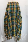 画像2: ヴィヴィアンウエストウッド 中古 / タータンチェックスカート 00(ワンサイズ) 黄色  H-25-12-07-019-sk-IN-ZH (2)