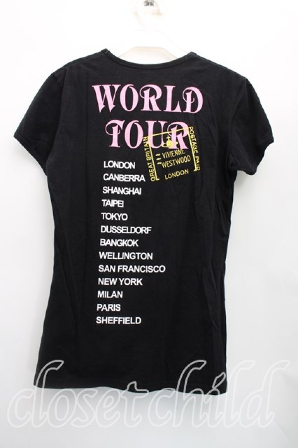画像2: ヴィヴィアンウエストウッド 中古 / リップptTシャツ L 黒  H-25-12-14-020-ts-OD-ZH (2)