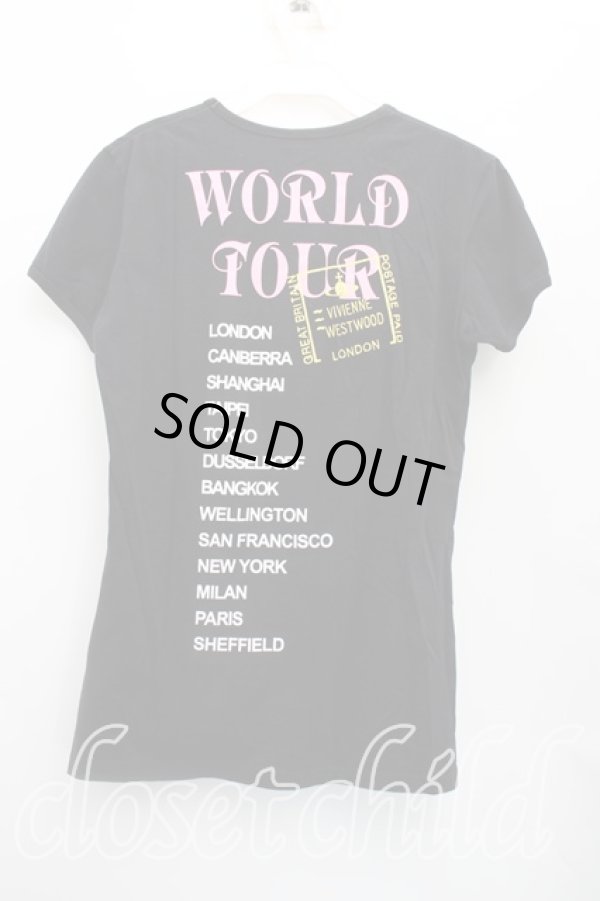 画像2: ヴィヴィアンウエストウッド 中古 / リップptTシャツ L 黒  H-25-12-14-020-ts-OD-ZH (2)