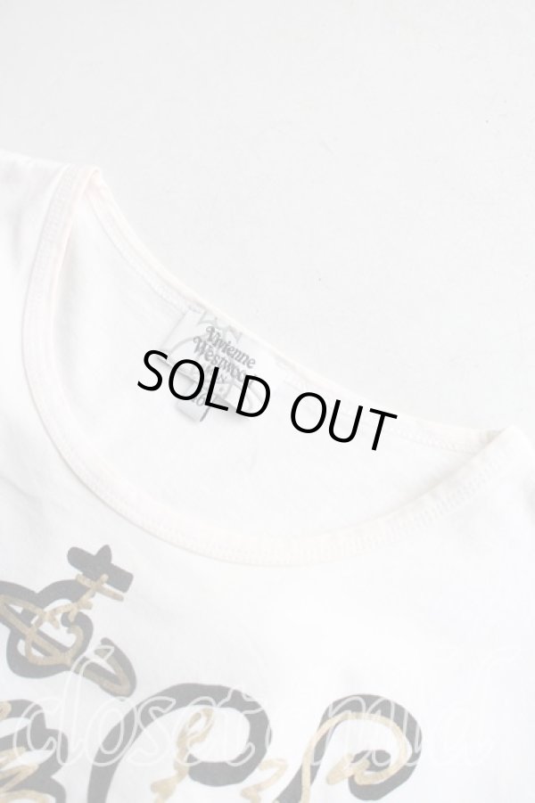 画像5: ヴィヴィアンウエストウッド MAN 中古 / グラフィックptTシャツ 46(メンズM相当) 白  H-25-12-14-022-ts-IN-ZH (5)