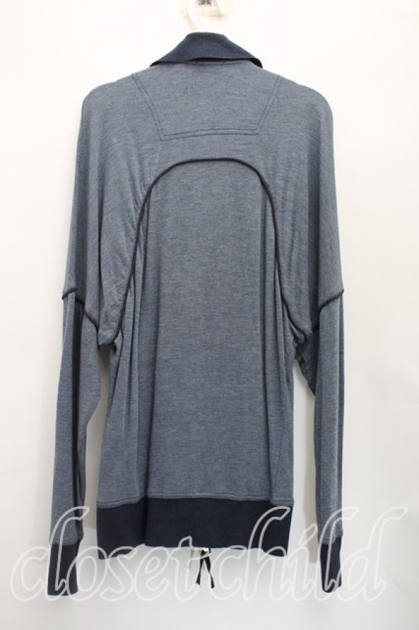 画像2: ヴィヴィアンウエストウッド MAN 中古 / オーブ刺繍ジップスウェット 44（メンズS相当） 紺  H-25-12-14-023-to-OD-ZH (2)