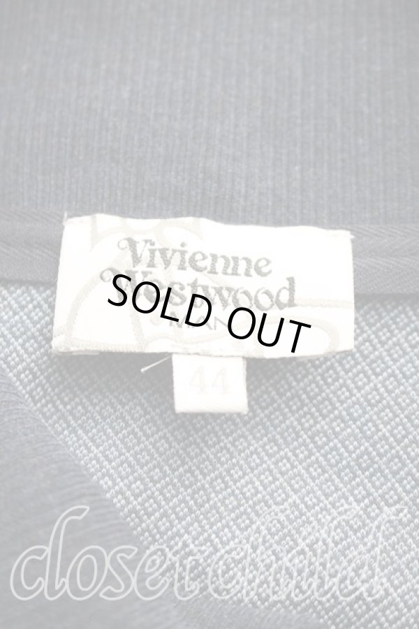 画像3: ヴィヴィアンウエストウッド MAN 中古 / オーブ刺繍ジップスウェット 44（メンズS相当） 紺  H-25-12-14-023-to-OD-ZH (3)