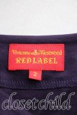 画像3: ヴィヴィアンウエストウッド 中古 / 単色オーブ刺繍切替カットソーワンピ 2(9号相当) 紫  H-25-12-14-003-op-IN-ZH (3)