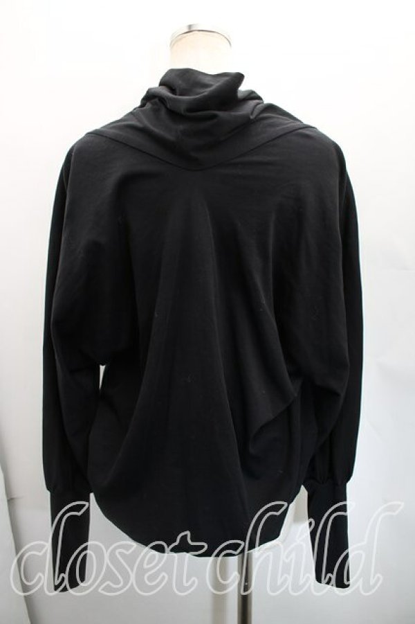 画像2: ヴィヴィアンウエストウッド 中古 / スナップボタンフロントトップス 2(9号相当) 黒  H-25-12-14-024-to-IN-ZH (2)