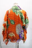 画像2: ヴィヴィアンウエストウッド 中古 / ロシアンテキスタイルブルゾン 00(ワンサイズ) オレンジ  H-25-12-14-025-jc-IN-ZH (2)