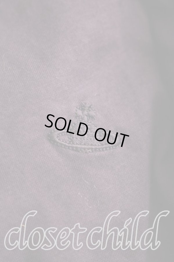 画像6: ヴィヴィアンウエストウッド 中古 / 単色オーブ刺繍切替カットソーワンピ 2(9号相当) 紫  H-25-12-14-003-op-IN-ZH (6)