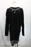 画像2: ヴィヴィアンウエストウッド 中古 / ネックレスptカットソーワンピース 2(9号相当) 黒  H-25-12-14-004-op-IN-ZH (2)
