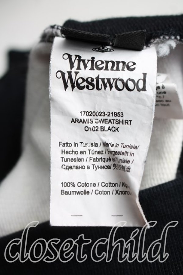 画像4: ヴィヴィアンウエストウッド 中古 / ARAMISスウェット XS 黒  H-25-12-14-035-to-OD-ZH (4)