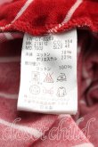 画像4: ヴィヴィアンウエストウッド 中古 / オーブ刺繍ボーダーポロカットソー 46(メンズM相当) 赤  H-25-12-14-037-to-IN-ZH (4)