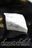 画像5: ヴィヴィアンウエストウッド 中古 / ラメ織ドットパフスリーブトップス 00(ワンサイズ) 黒×ゴールド  H-25-12-14-038-to-IN-ZH (5)