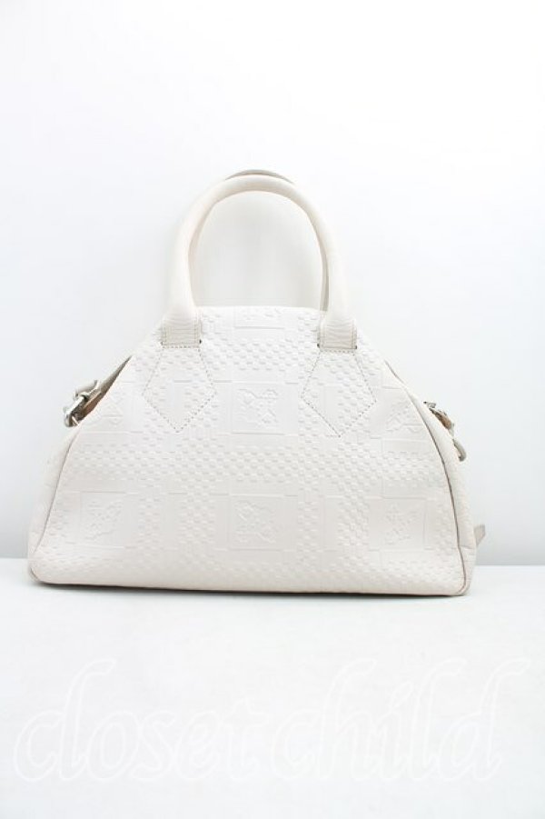 画像2: ヴィヴィアンウエストウッド 中古 / トイタータンヤスミンバッグ  白  H-25-12-14-039-ba-OD-ZH (2)