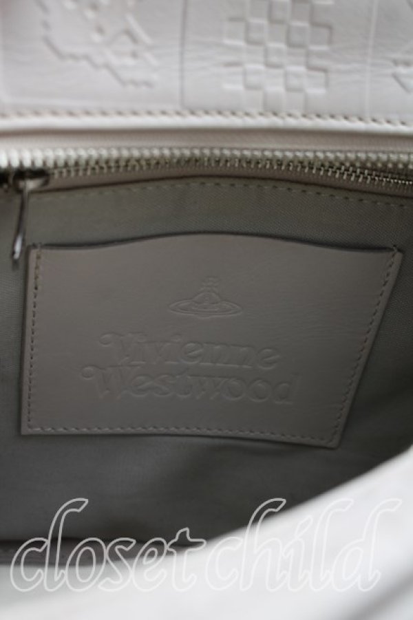 画像4: ヴィヴィアンウエストウッド 中古 / トイタータンヤスミンバッグ  白  H-25-12-14-039-ba-OD-ZH (4)