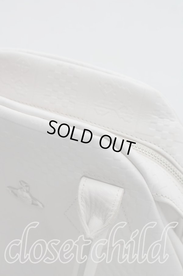 画像7: ヴィヴィアンウエストウッド 中古 / トイタータンヤスミンバッグ  白  H-25-12-14-039-ba-OD-ZH (7)