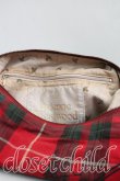画像4: ヴィヴィアンウエストウッド 中古 / タータンチェックショルダーバッグ  赤  H-25-12-14-040-ba-OD-ZH (4)