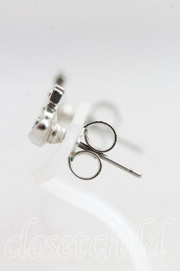 画像2: ヴィヴィアンウエストウッド 中古 / ナノソリティアピアス  シルバー  H-25-12-14-042-er-IN-ZH (2)