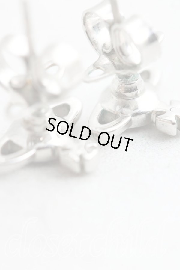 画像4: ヴィヴィアンウエストウッド 中古 / ナノソリティアピアス  シルバー  H-25-12-14-042-er-IN-ZH (4)