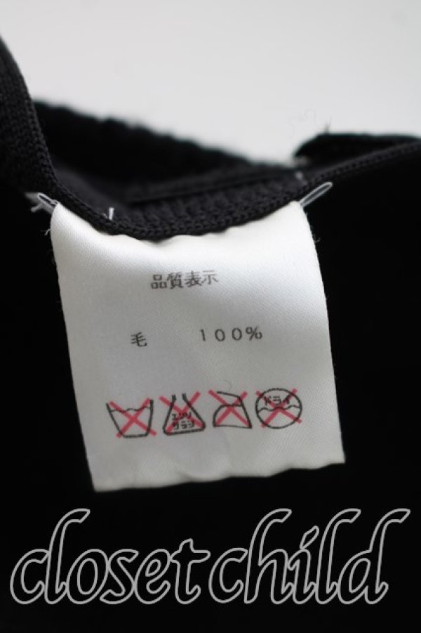 画像5: ヴィヴィアンウエストウッド 中古 / オーブ刺繍ベレー  黒  H-25-12-14-043-ha-OD-ZH (5)