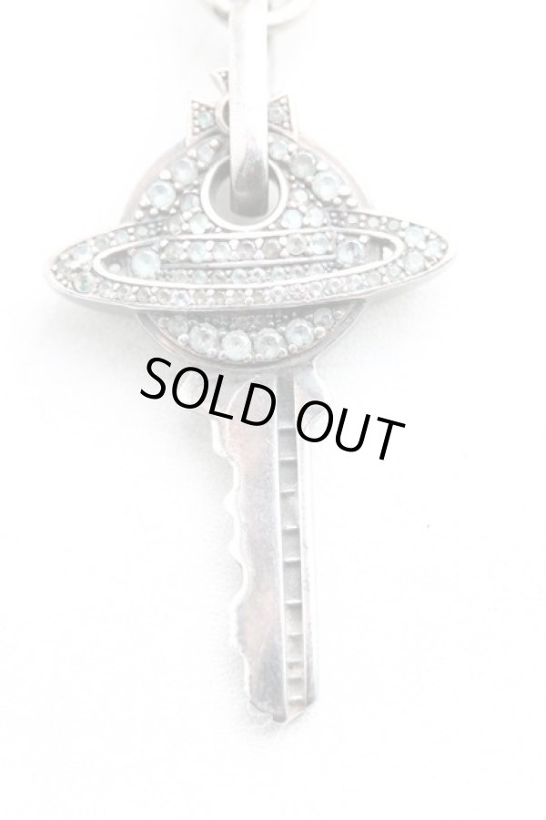 画像2: ヴィヴィアンウエストウッド 中古 / DARIANNE KEYネックレス  ガンメタ  H-25-12-14-044-nl-OD-ZH (2)