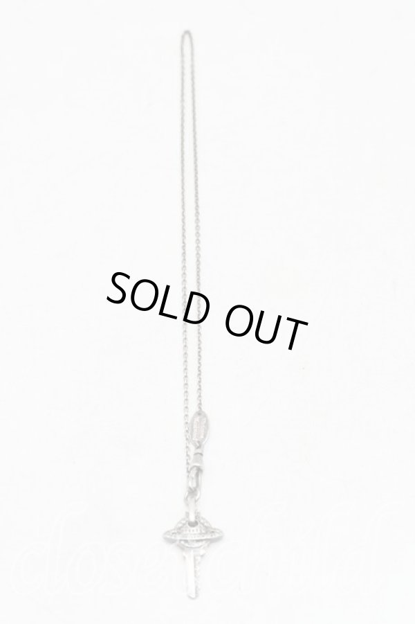 画像3: ヴィヴィアンウエストウッド 中古 / DARIANNE KEYネックレス  ガンメタ  H-25-12-14-044-nl-OD-ZH (3)