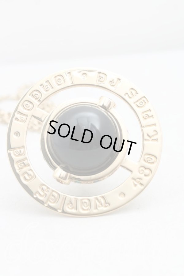 画像3: ヴィヴィアンウエストウッド 中古 / New Giant Orb Pendant  ゴールド×黒  H-25-12-14-045-nl-IN-ZH (3)