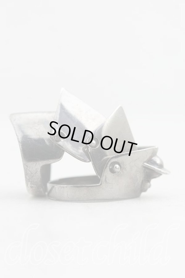 画像3: ヴィヴィアンウエストウッド 中古 / アーマーリング M(13号相当） ガンメタ  H-25-12-14-046-rg-OD-ZH (3)