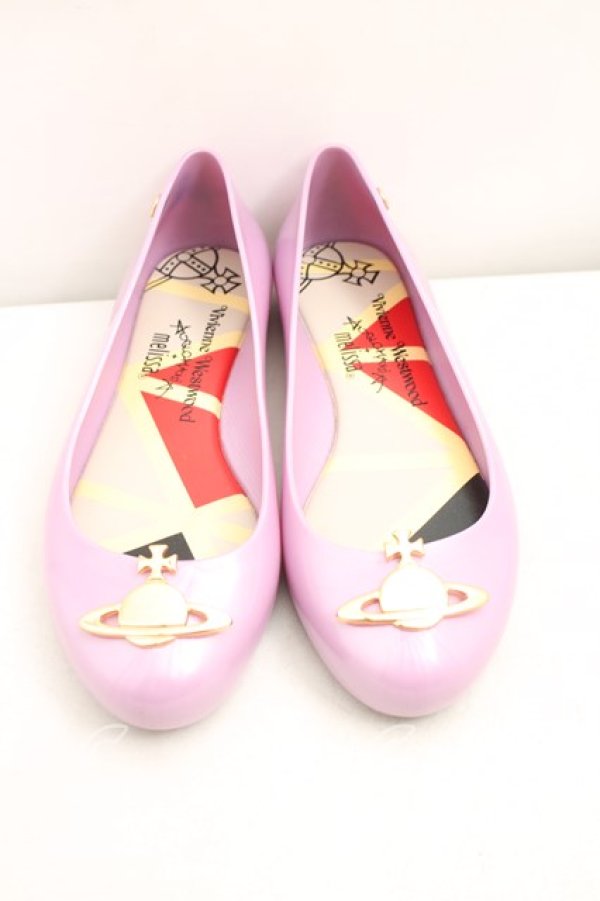 画像2: ヴィヴィアンウエストウッド×Melissa 中古 / ウルトラガール 35/36(22.5cm相当) 紫  H-25-12-14-047-sh-IN-ZH (2)