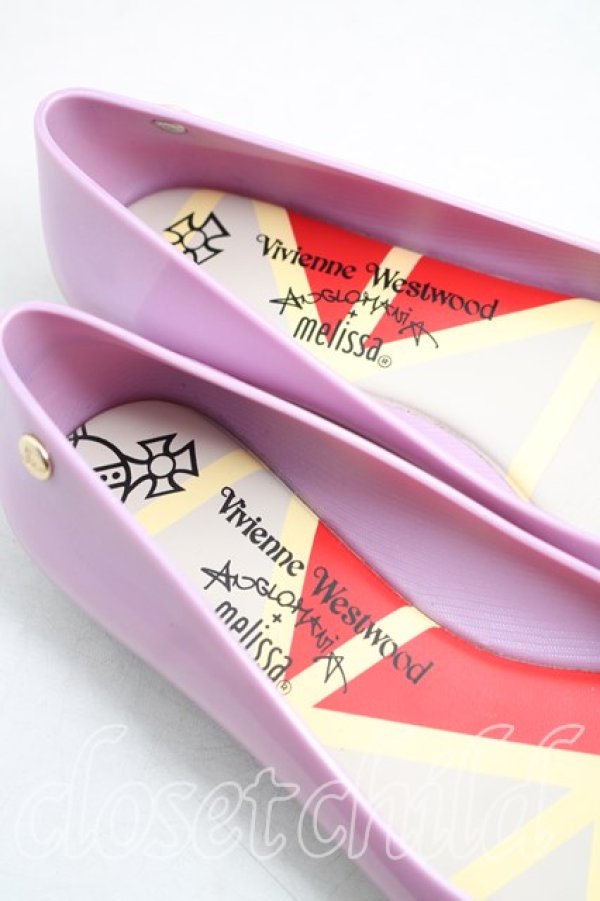 画像6: ヴィヴィアンウエストウッド×Melissa 中古 / ウルトラガール 35/36(22.5cm相当) 紫  H-25-12-14-047-sh-IN-ZH (6)