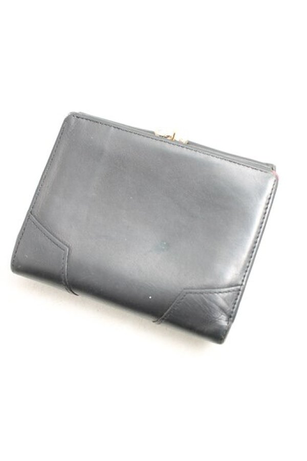 画像2: ヴィヴィアンウエストウッド 中古 / プレーン折リ財布  黒  H-25-12-14-049-wa-OD-ZH (2)