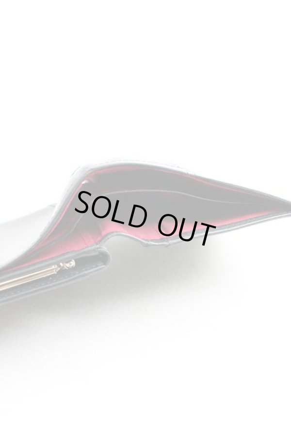 画像4: ヴィヴィアンウエストウッド 中古 / プレーン折リ財布  黒  H-25-12-14-049-wa-OD-ZH (4)