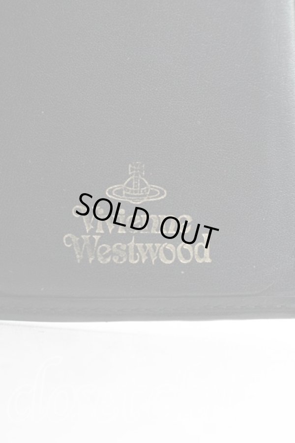 画像6: ヴィヴィアンウエストウッド 中古 / プレーン折リ財布  黒  H-25-12-14-049-wa-OD-ZH (6)