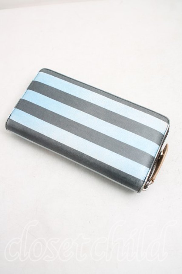 画像2: ヴィヴィアンウエストウッド 中古 / テディベア長財布  青  H-25-12-14-050-wa-OD-ZH (2)