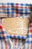 画像3: ヴィヴィアンウエストウッド 中古 / TARTAN TYPE 3デニムジャケット M ベージュ  H-25-12-14-001-jc-OD-ZH (3)
