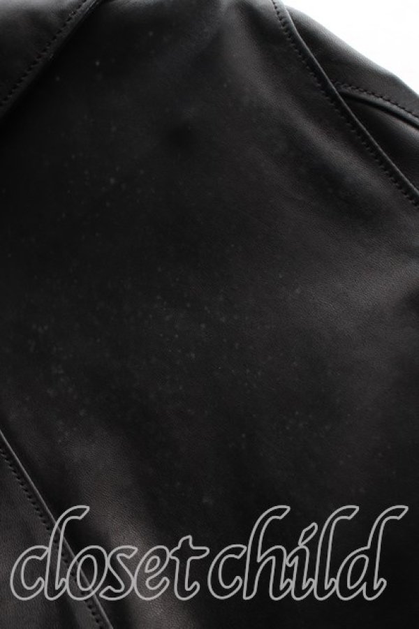 画像6: ヴィヴィアンウエストウッド MAN 中古 / アルコホリックレザージャケット 44（メンズS相当） 黒  H-25-12-14-008-co-OD-ZH (6)