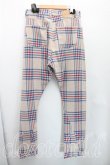 画像2: ヴィヴィアンウエストウッド 中古 / TARTAN TYPEアルコホリックパンツ M ベージュ  H-25-12-14-011-pa-OD-ZH (2)