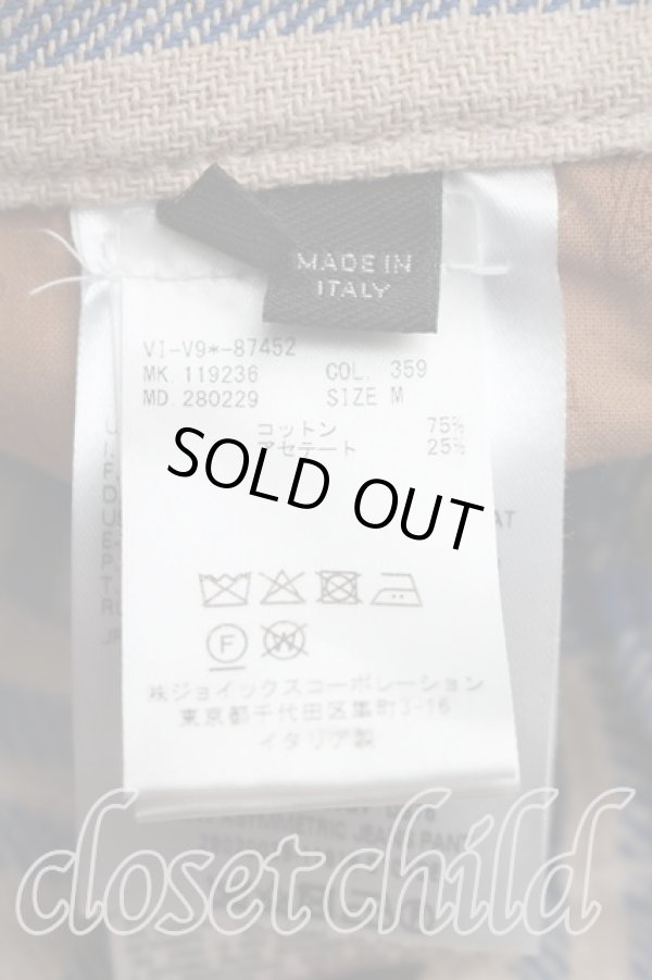 画像4: ヴィヴィアンウエストウッド 中古 / TARTAN TYPEアルコホリックパンツ M ベージュ  H-25-12-14-011-pa-OD-ZH (4)