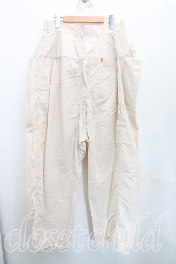 画像2: ヴィヴィアンウエストウッド MAN 中古 / テーパードワイドパンツ 44（メンズS相当） ベージュ  H-25-12-14-012-pa-OD-ZH (2)