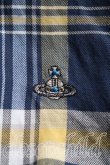 画像5: ヴィヴィアンウエストウッド MAN 中古 / タータンチェックシャツ 44（メンズS相当） 紺ｘ黄  H-25-12-14-014-bl-OD-ZH (5)