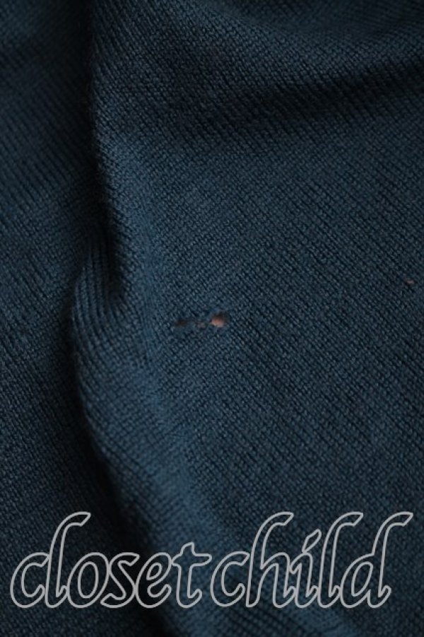 画像6: ヴィヴィアンウエストウッド 中古 / オーブ刺繍フーディニット 2（9号相当） コバルトブルー  H-25-12-14-016-bl-OD-ZH (6)