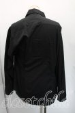 画像2: ヴィヴィアンウエストウッド MAN 中古 / フロントアシメ長袖シャツ 50(メンズXL相当) 黒  H-25-12-14-017-bl-IN-ZH (2)