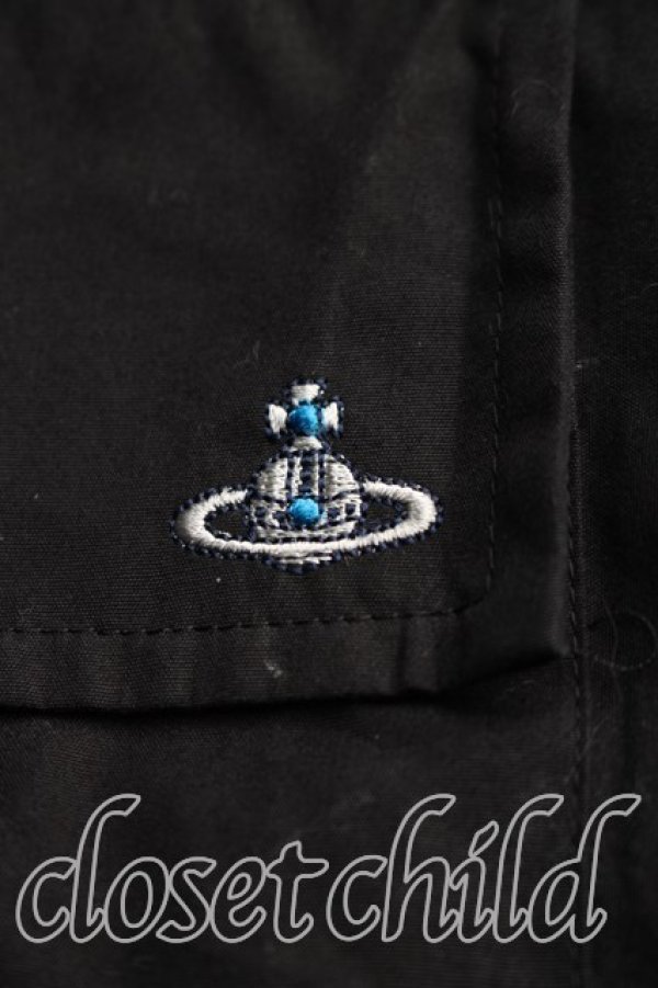 画像5: ヴィヴィアンウエストウッド MAN 中古 / フロントアシメ長袖シャツ 50(メンズXL相当) 黒  H-25-12-14-017-bl-IN-ZH (5)