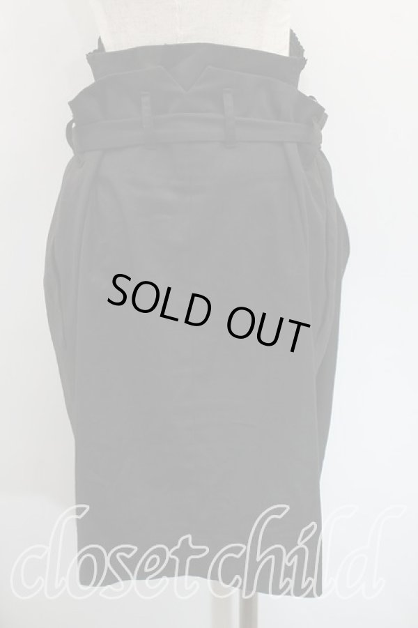 画像2: ANGLOMANIA 中古 / ダブルウエストコルセットスカート 42(11号相当) 黒  H-25-12-14-019-sk-IN-ZH (2)