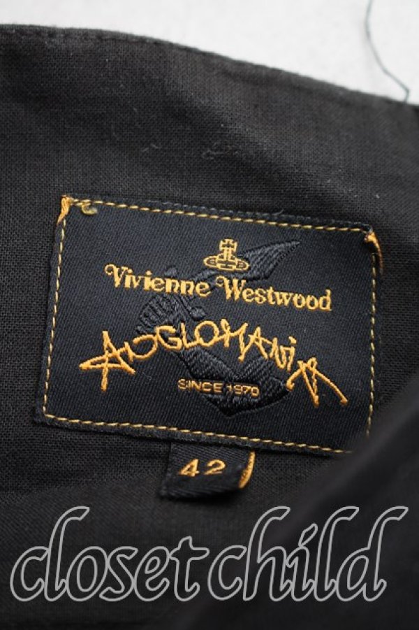 画像3: ANGLOMANIA 中古 / ダブルウエストコルセットスカート 42(11号相当) 黒  H-25-12-14-019-sk-IN-ZH (3)