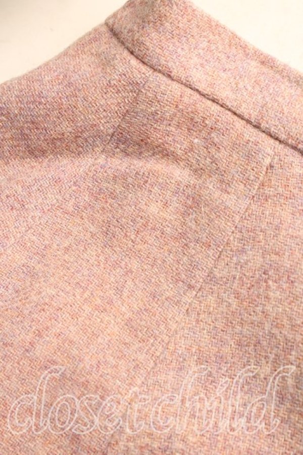 画像4: 【Vintage放出】ヴィヴィアンウエストウッド 中古 / ツイードサークルスカート 40(9号相当) ピンク  H-25-12-20-019-sk-IN-ZH (4)