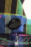 画像5: 【Vintage放出】ヴィヴィアンウエストウッド 中古 / メトロポリタンスカート UK12（11号相当） 黒ｘ青  H-25-12-20-021-sk-OD-ZH (5)