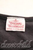 画像3: 【Vintage放出】ヴィヴィアンウエストウッド 中古 / フラワーptTシャツ S 黒  H-25-12-20-023-ts-OD-ZH (3)