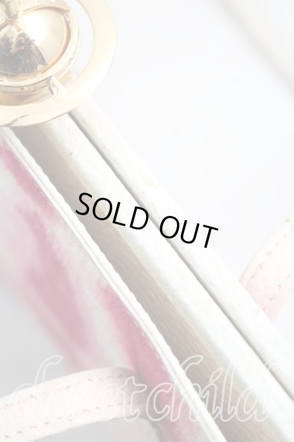 画像8: 【Vintage放出】ヴィヴィアンウエストウッド 中古 / ORBガマ口ハンドBAG  ピンク  H-25-12-20-002-ba-OD-ZH (8)